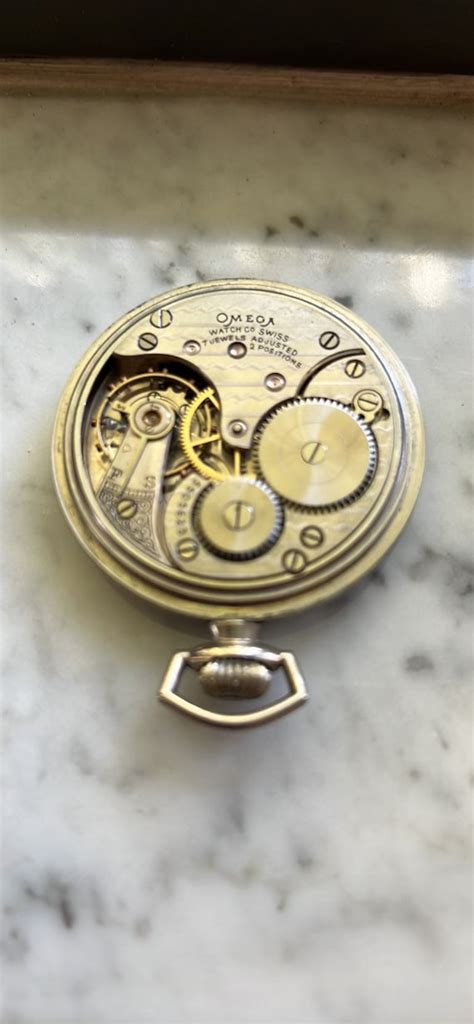 omega 1920 railroad pocket watch for sale 